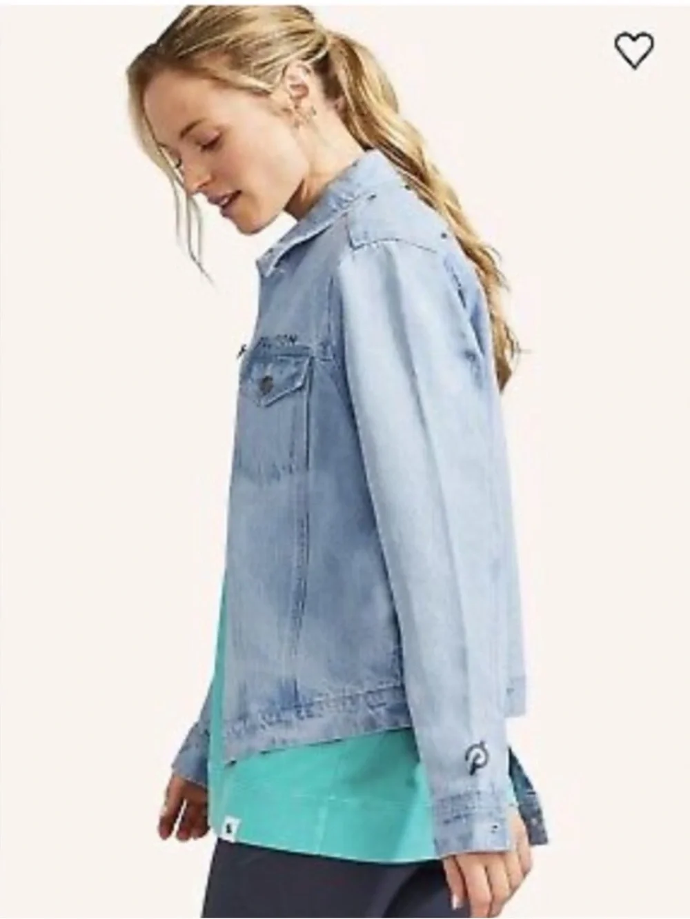 Peloton “Together We Go Far” Denim Jacket